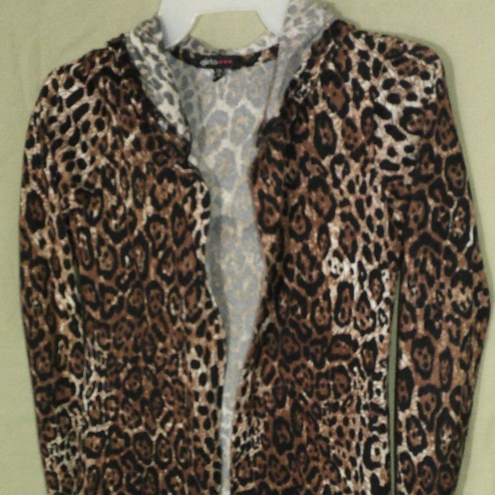 Animal Print Hoodie